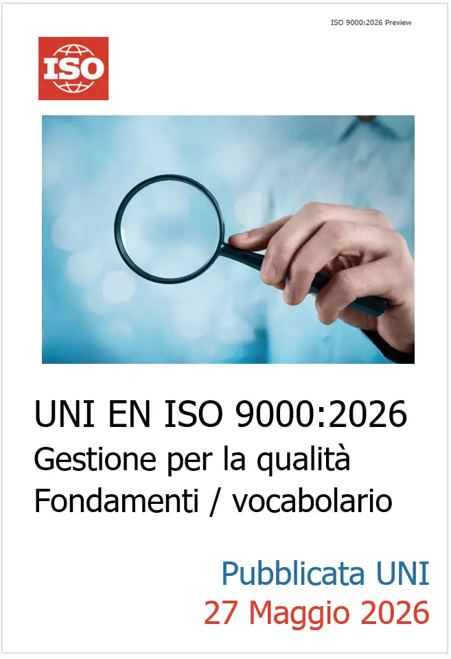 UNI EN ISO 9000:2026 UNI EN ISO 9000:2026